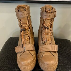 Converse leather boot